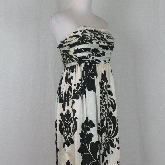 Lia Kes Strapless Silk Bubble Skirt Dress - Picture 4 of 7